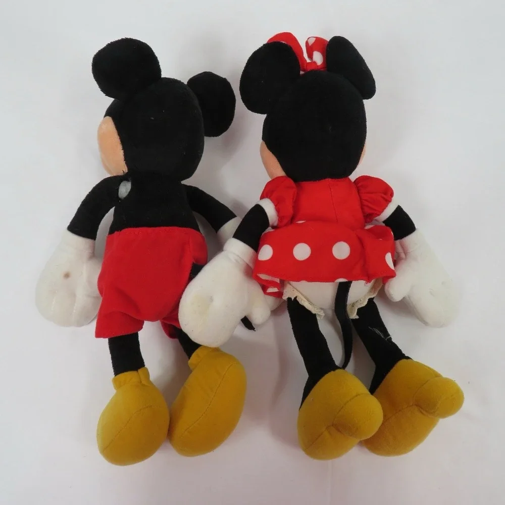 Vintage Mickey And Minnie Mouse Disney‎ Plush
